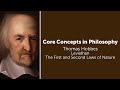 Thomas Hobbes, Leviathan | The First and Second Laws of Nature | Philosophy Core Concepts