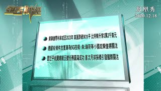 【金石財經】美匯跌破90比特幣升穿兩萬二，德國放寬華為5G技術【鳳凰秀】