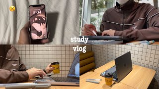 【study vlog】5:00起き大学生の勉強ブイログ💻 / 後期が始まって早々試験と実習に追われる毎日😵‍💫【獣医学生の日常】