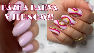 BÁZE A BARVA V JEDNOM?! | Kinetics Shield Ceramic Base | abstraktní design | Viktorie M. NAILS