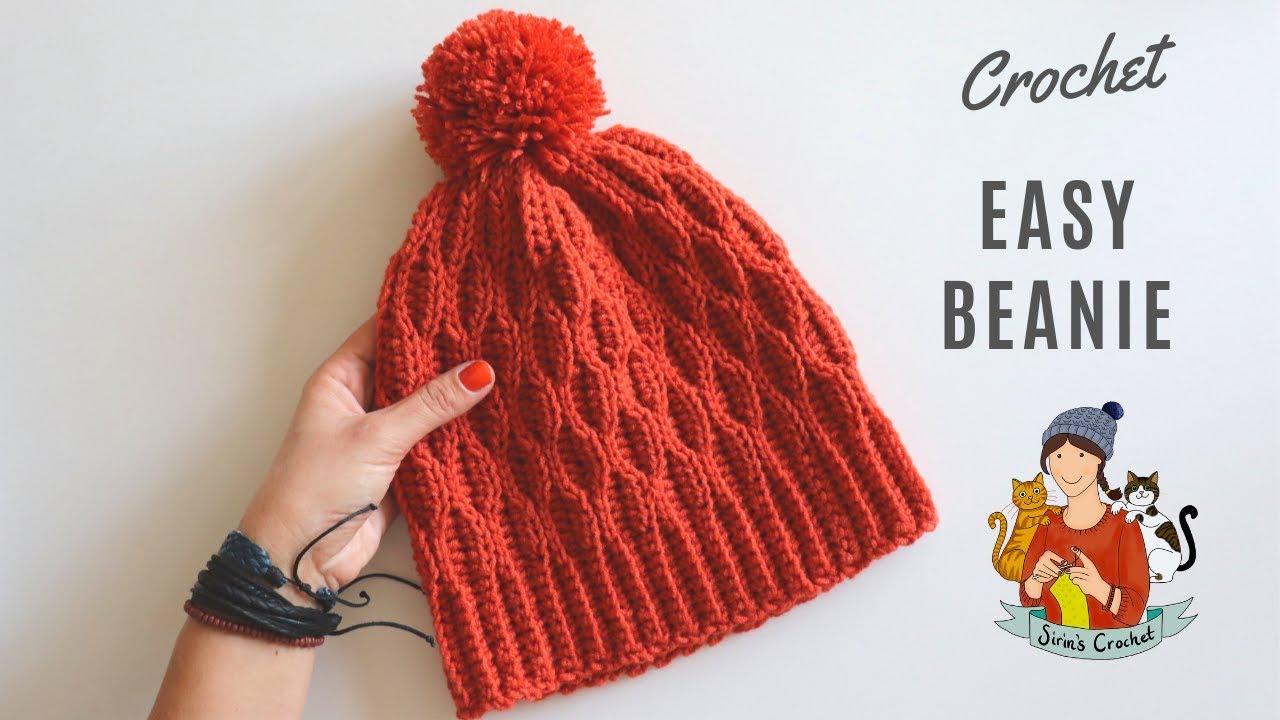 Crochet Beginner Friendly Beanie Hat Youtube