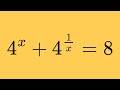 An Interesting Problem With Reciprocal Exponents