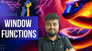 #142 Python Tutorial for Beginners | Window Functions | Rolling, and Expanding | Hindi