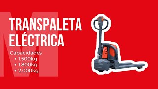 Transpaletas Electrica 1.500kg, 1.800kg y 2.000kg - Manupack