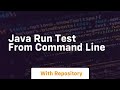 java run test from command line
