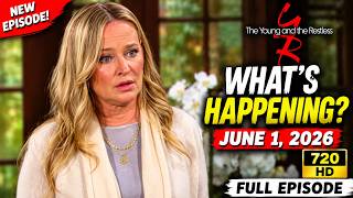 [FULL] The Young and the Restless 06/1/2026 FULL EPISODE 720HD | GLOBAL Y&R June 1,2026 Full Episode