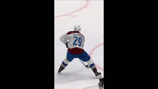 Nathan MacKinnon With The Effortless Snipe To End The Game 💪
