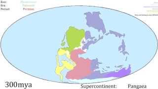 Continental Drift: 3.3 Billion Years