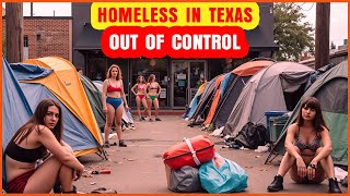 SHOCKING Rise of Homelessness in TEXAS LARGEST City: It’s Worse Than You Think | Travel Documentary