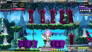 MapleStory新楓之谷  阿爾卡娜:五道洞穴 機甲戰神10分鐘擊殺數 上集-過程 2020年10月18日 星期日