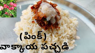 KARONDA RECIPE |  ఔషధ గుణాల (కలింకాయ)  వాక్కాయ పచ్చడి  in telugu | by Sridevi Karyampudi'sVlog.