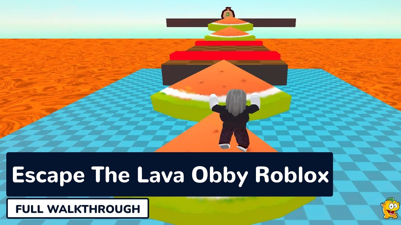Escape The Lava Obby Roblox Full Gameplay Walkthrough Youtube