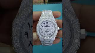 MOISSANITE AP WATCH | AUDEMARS PIGUET ROYALOAK BUSTDOWN | VVS MOISSANITE AUDEMARS PIGUET W 30