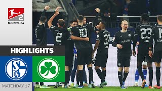 Four Goals, No Winner! | FC Schalke 04 - Greuther Fürth 2-2 | Highlights | MD17 - Bundesliga 2 23/24