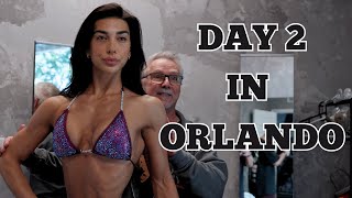 DAY 2 IN ORLANDO | OLYMPIA 2023 SHOULDERS + POSING