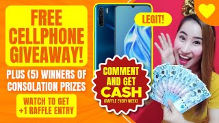 FREE Cellphone Giveaway with Cash Prizes by Yellow Heart 💛