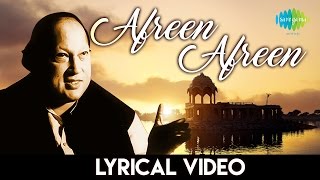 Afreen Afreen with lyrics ▶ Nusrat Fateh Ali Khan |आफरीन आफरीन" गानो के बोल | नुसरत फ़तेह अली खान