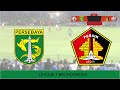 persebaya vs persik live score