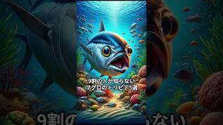 【雑学】9割の人が知らないマグロのトリビア5選　#shorts #生き物 #雑学 #トリビア #マグロ