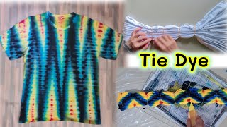 (22) Tie Dye : เสื้อยืด มัดย้อม สีย้อมเย็น