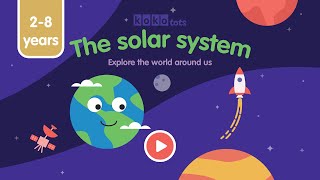Solar system for kids. Featuring the dwarf planets and more