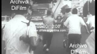 DiFilm - Protesta de gente en las calles de Panama 1968