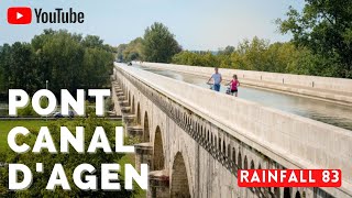 Le Pont Canal d'Agen en drone