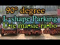 L-shape and 90° Reverse Parking tutorial video || Car Point Tech