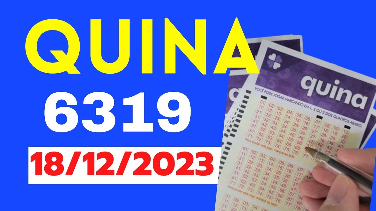 RESULTADO Quina 6319 - Resultado Da Quina Concurso 6319 - YouTube