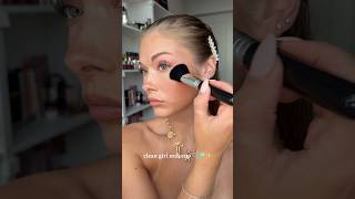clean girl makeup routine 🫧🧼🎀 #cleangirlmakeup #makeupinspo