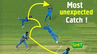 Top 10 Most Unexpected Catches in Cricket History Ever | Impossible Catches