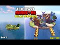 100 HARI MINECRAFT HARDCORE PULAU TERPENCIL