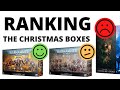 So Which 40K Christmas Battleforce Boxes are BEST and WORST? Ranking the Warhammer 40K Battleforces!