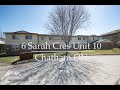 6 Sarah Cres Unit 10 Chatham ON  | Paragon Property Management