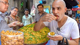 INSANE Indian street food ADVENTURE in Mumbai!!! BEST Vegetarian street food in Mumbai, India