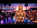 TECHNO SUNSET | Poolside Progressive House Mix | Melodic Techno 2026 🔥