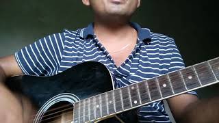 Maula re (Bangla) by Arijit Singh on acoustic guitar
