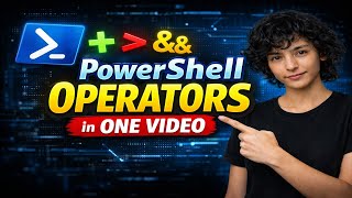 PowerShell Operators in ONE VIDEO | Arithmetic, Assignment, Comparison & Logical