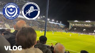 PORTSMOUTH V MILLWALL VLOG! ( MIHHAAAILLOOO )