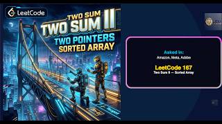 LeetCode 167: Two Sum II | Two Pointer Approach Explained