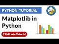 Matplotlib Python Tutorial | Matplotlib in Python | Learn in 15 minutes | Python Tutorial