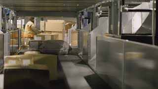 Inside  UPS training for seasonal jobs