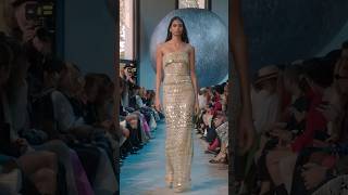 Malika El maslouhi closing Elie Saab Spring-summer 2024 ready-to-wear show