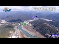 静岡県浜松市：西鹿島駅～二俣城址～船明ダム～夢のかけ橋【空から公式】