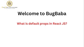 What is default props in React js? #reactjs #interview #fullstack