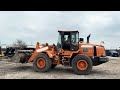 2014 doosan dl200 3 wheel loader