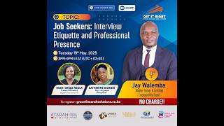 Job Seekers: Interview Etiquette and Professional Presence.