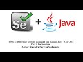 Difference between static and non static in Java | Core Java Part 11 For Selenium