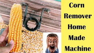 Home Made Corn Sheller Machine