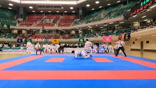 男子団体組手 国際武道大学vs大正大学 第65回関東大学空手道選手権大会